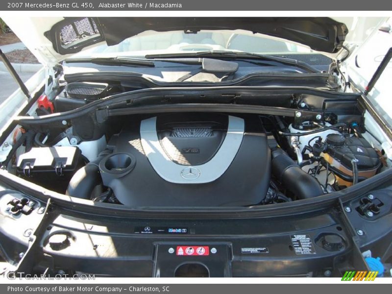 Alabaster White / Macadamia 2007 Mercedes-Benz GL 450