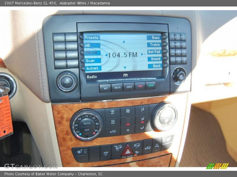 Alabaster White / Macadamia 2007 Mercedes-Benz GL 450