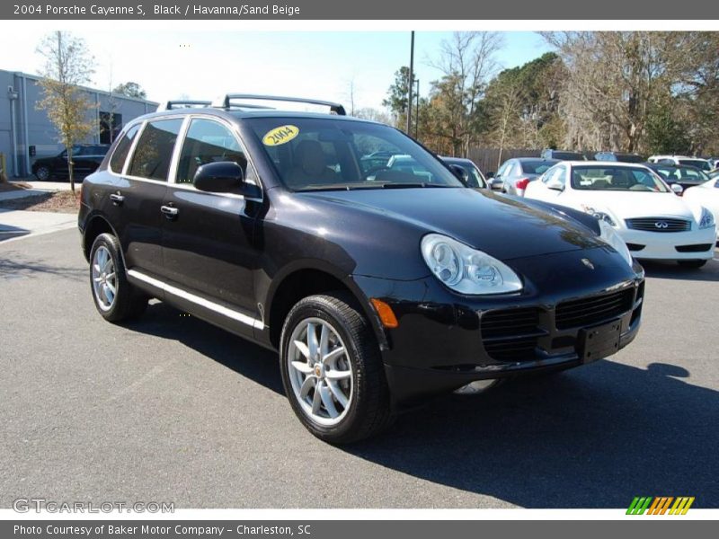 Black / Havanna/Sand Beige 2004 Porsche Cayenne S