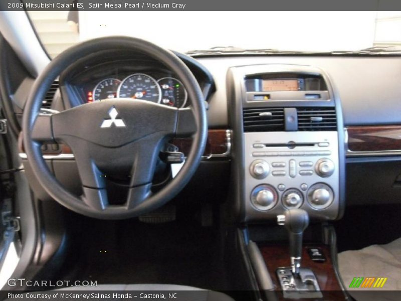 Satin Meisai Pearl / Medium Gray 2009 Mitsubishi Galant ES