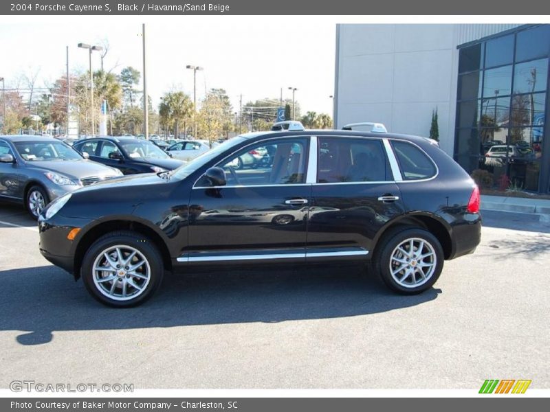 Black / Havanna/Sand Beige 2004 Porsche Cayenne S