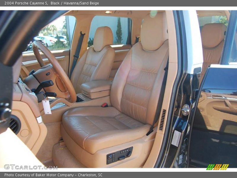 Black / Havanna/Sand Beige 2004 Porsche Cayenne S