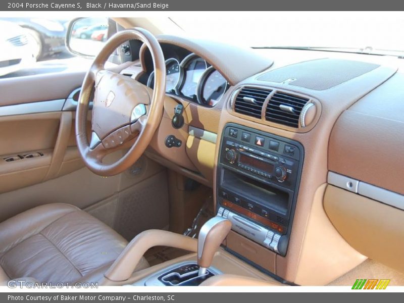 Black / Havanna/Sand Beige 2004 Porsche Cayenne S