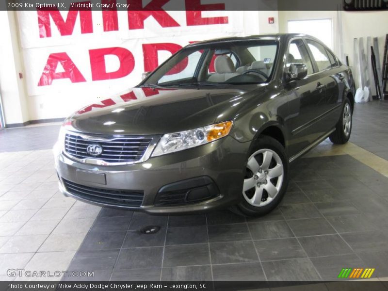 Midnight Gray / Gray 2009 Kia Optima LX