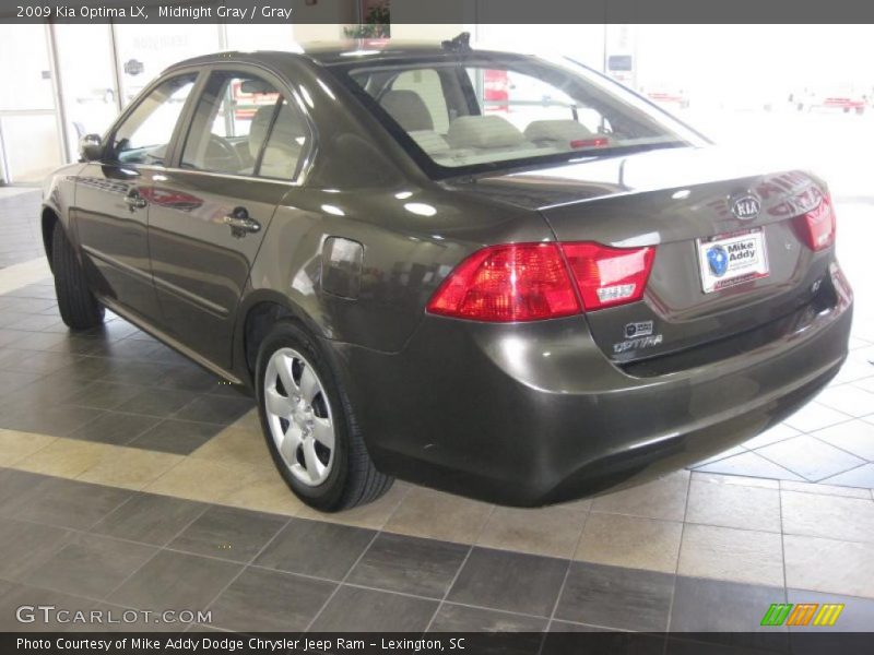 Midnight Gray / Gray 2009 Kia Optima LX