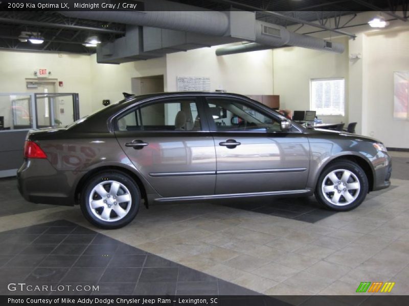 Midnight Gray / Gray 2009 Kia Optima LX