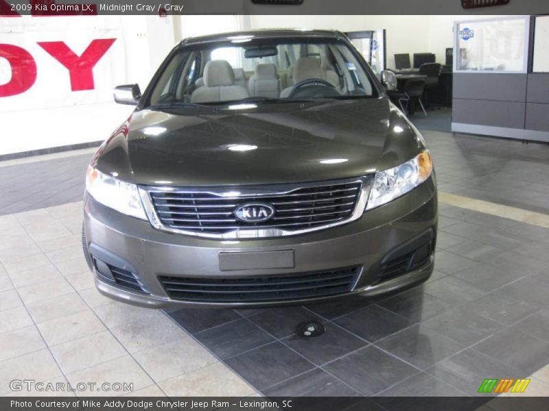 Midnight Gray / Gray 2009 Kia Optima LX
