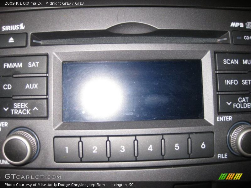 Midnight Gray / Gray 2009 Kia Optima LX