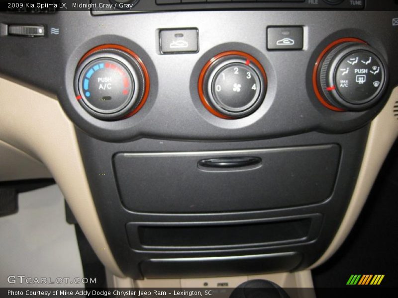 Midnight Gray / Gray 2009 Kia Optima LX