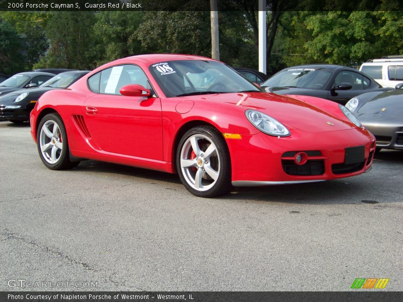 Guards Red / Black 2006 Porsche Cayman S