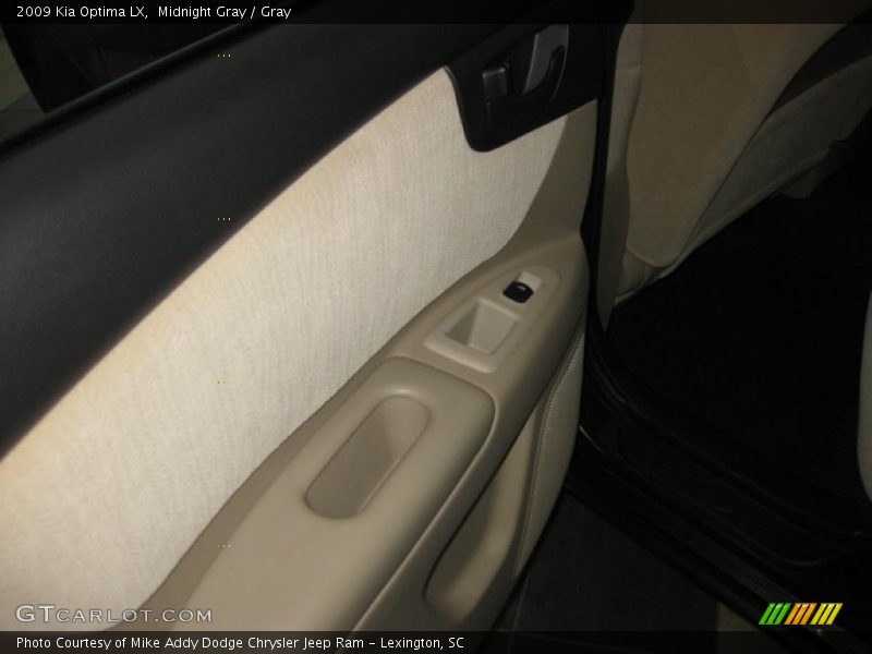 Midnight Gray / Gray 2009 Kia Optima LX
