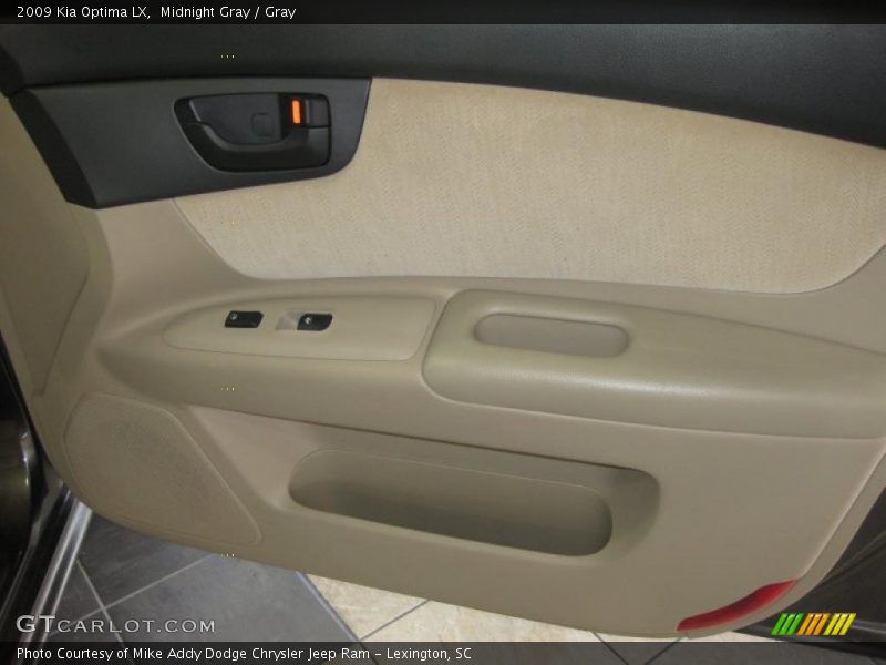 Midnight Gray / Gray 2009 Kia Optima LX