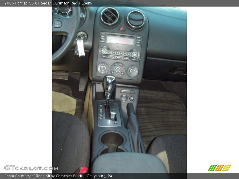 Crimson Red / Ebony 2006 Pontiac G6 GT Sedan