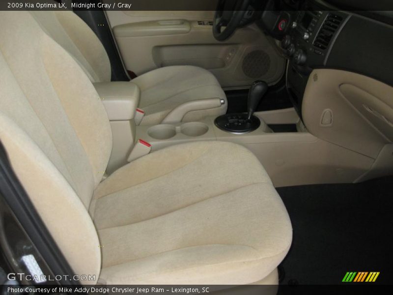 Midnight Gray / Gray 2009 Kia Optima LX