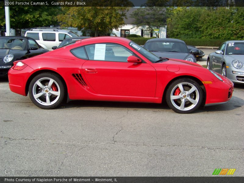 Guards Red / Black 2006 Porsche Cayman S