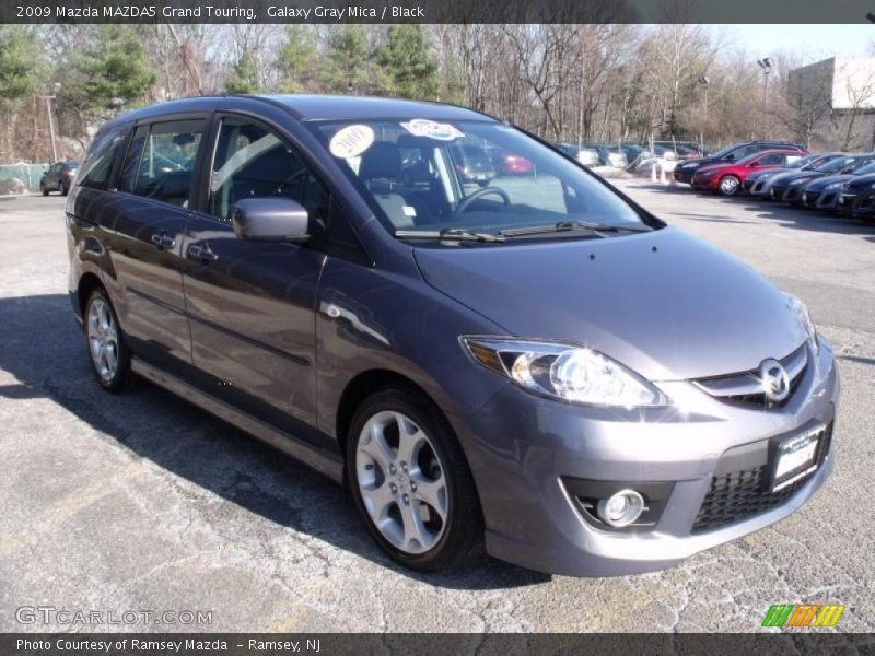 Galaxy Gray Mica / Black 2009 Mazda MAZDA5 Grand Touring