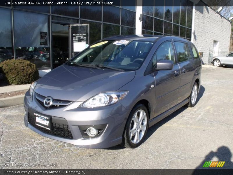 Galaxy Gray Mica / Black 2009 Mazda MAZDA5 Grand Touring