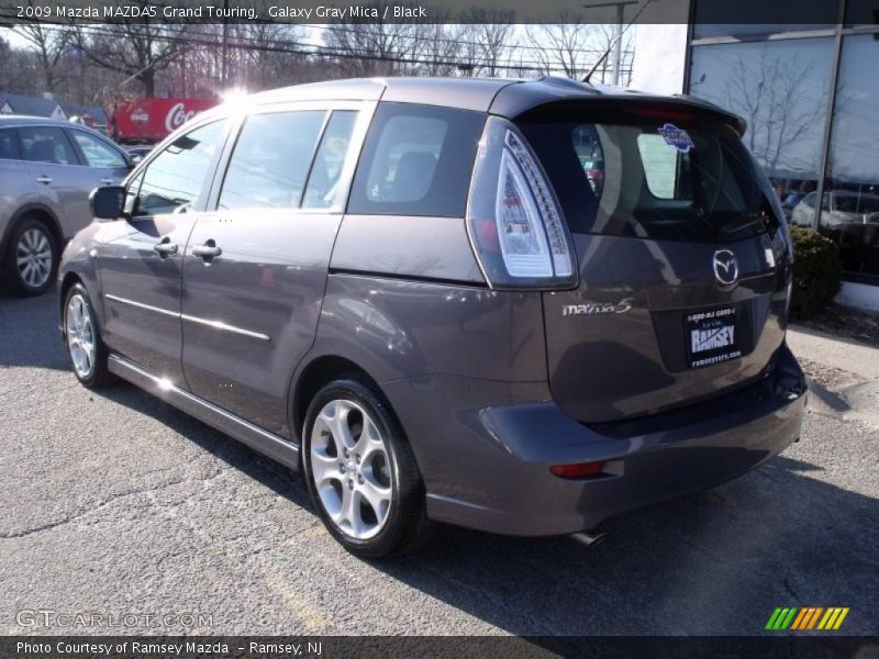 Galaxy Gray Mica / Black 2009 Mazda MAZDA5 Grand Touring