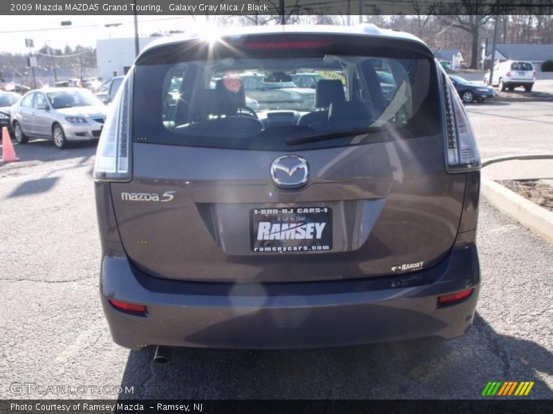 Galaxy Gray Mica / Black 2009 Mazda MAZDA5 Grand Touring