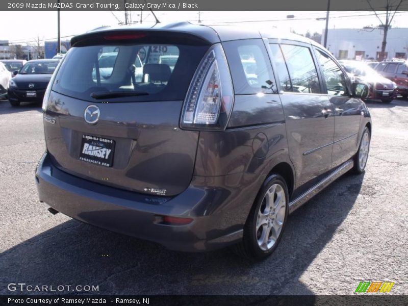 Galaxy Gray Mica / Black 2009 Mazda MAZDA5 Grand Touring