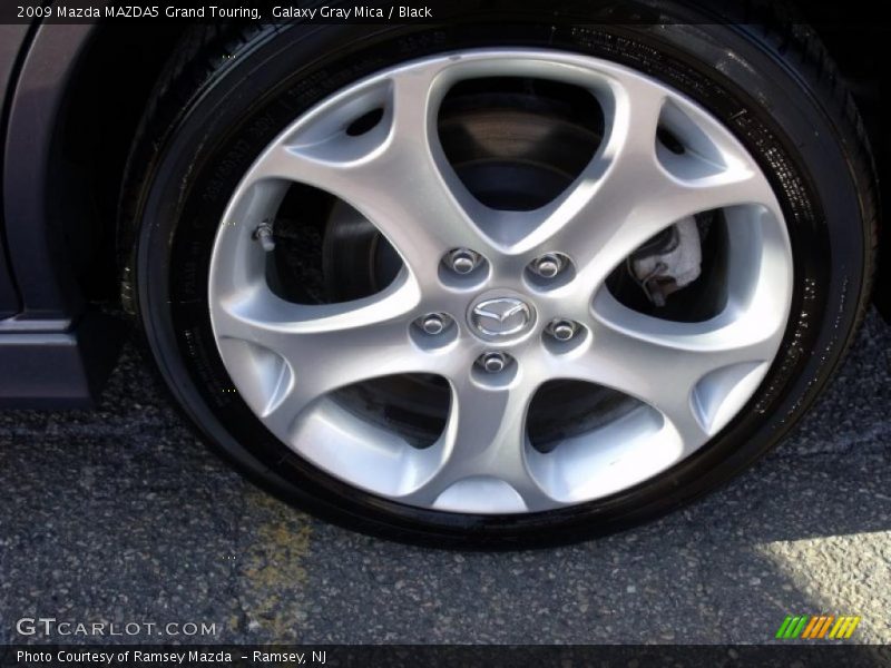 Galaxy Gray Mica / Black 2009 Mazda MAZDA5 Grand Touring