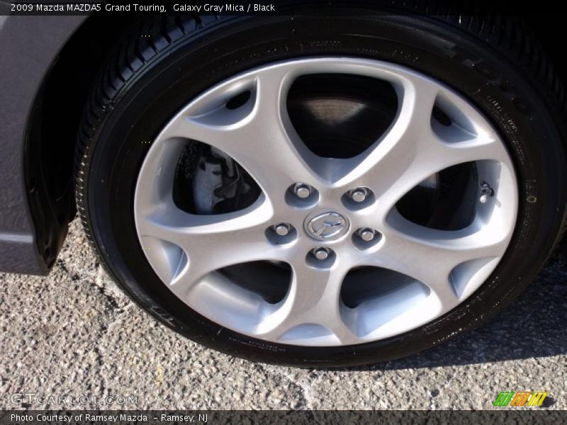 Galaxy Gray Mica / Black 2009 Mazda MAZDA5 Grand Touring