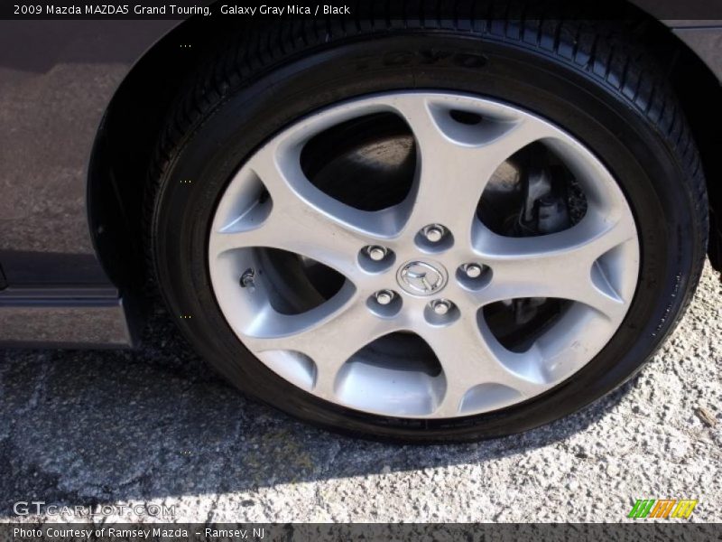 Galaxy Gray Mica / Black 2009 Mazda MAZDA5 Grand Touring