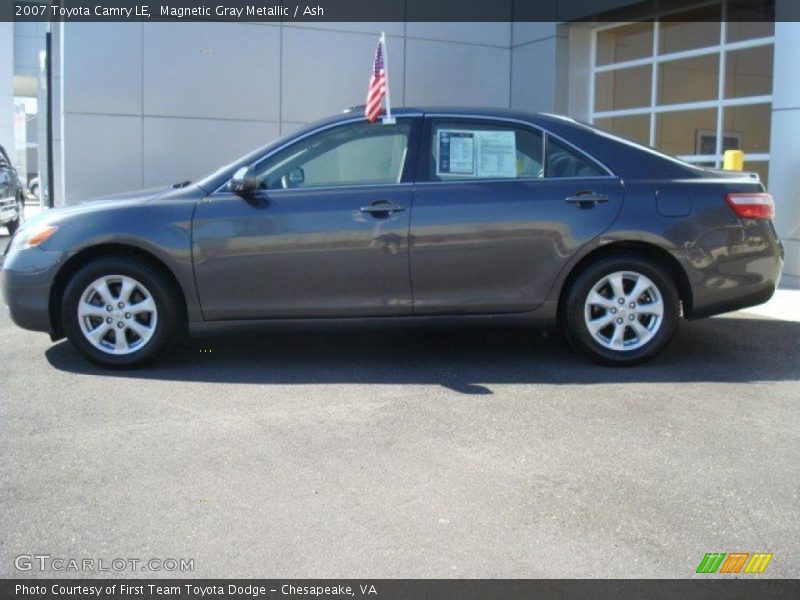 Magnetic Gray Metallic / Ash 2007 Toyota Camry LE