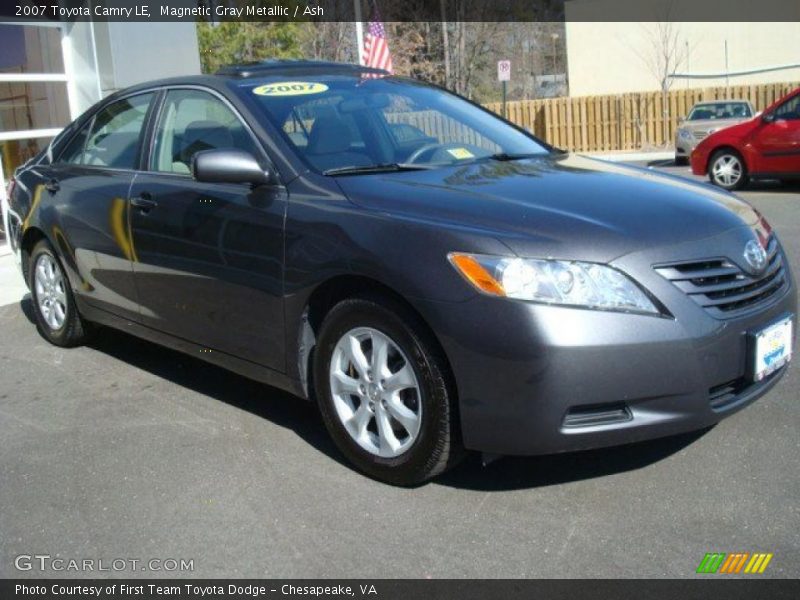 Magnetic Gray Metallic / Ash 2007 Toyota Camry LE