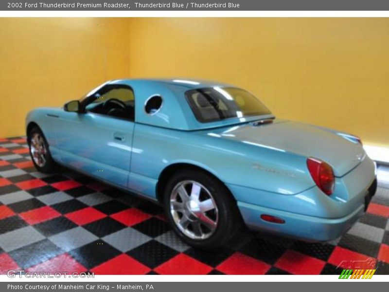 Thunderbird Blue / Thunderbird Blue 2002 Ford Thunderbird Premium Roadster