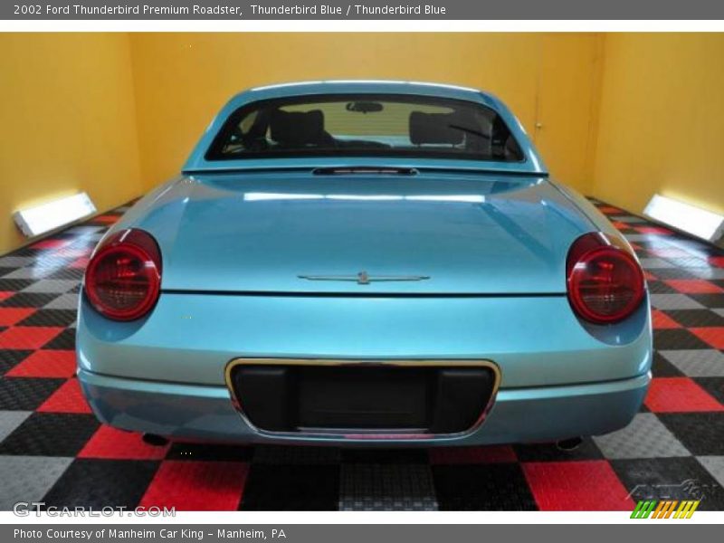 Thunderbird Blue / Thunderbird Blue 2002 Ford Thunderbird Premium Roadster