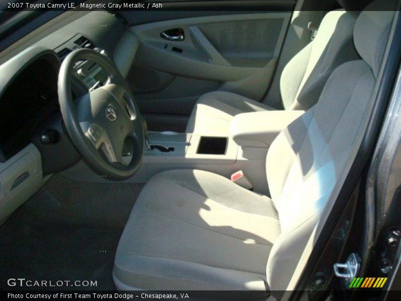 Magnetic Gray Metallic / Ash 2007 Toyota Camry LE