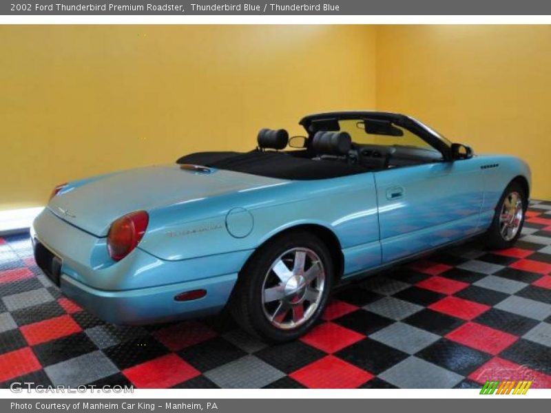 Thunderbird Blue / Thunderbird Blue 2002 Ford Thunderbird Premium Roadster