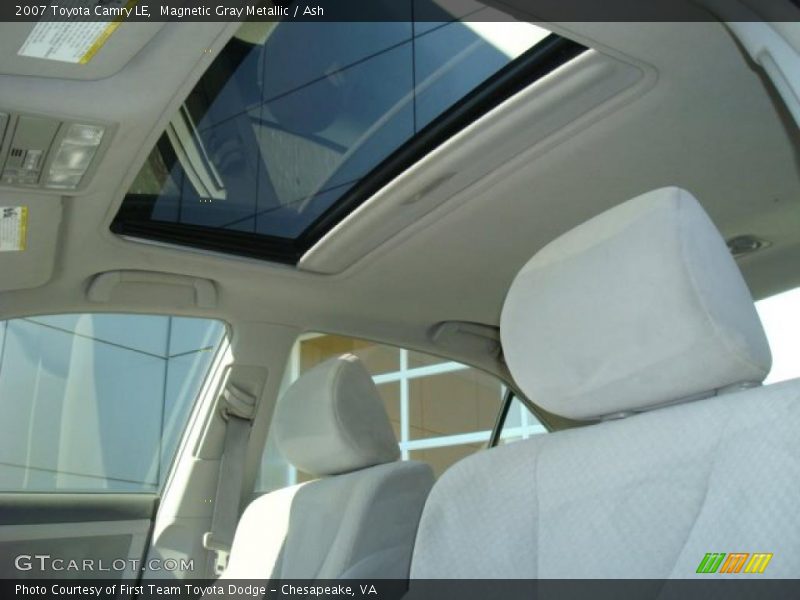 Magnetic Gray Metallic / Ash 2007 Toyota Camry LE