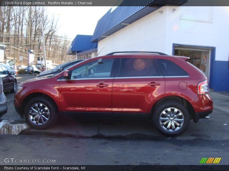 Redfire Metallic / Charcoal 2008 Ford Edge Limited
