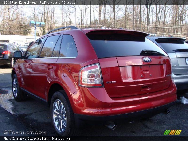 Redfire Metallic / Charcoal 2008 Ford Edge Limited