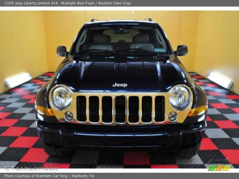 Midnight Blue Pearl / Medium Slate Gray 2006 Jeep Liberty Limited 4x4
