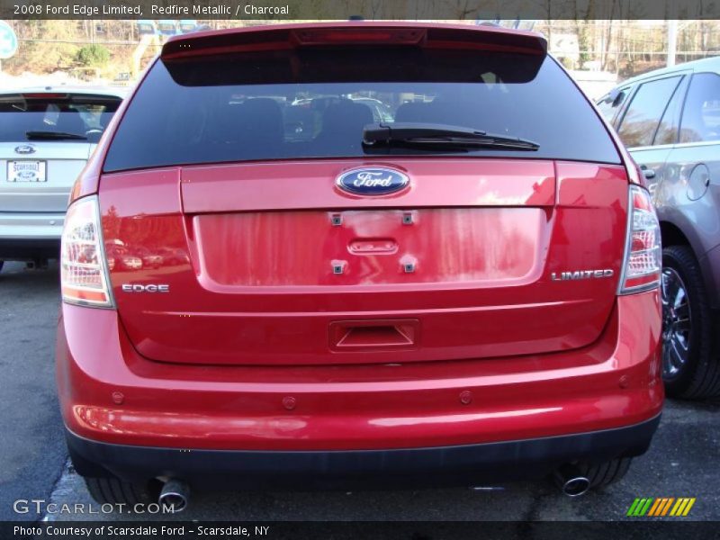 Redfire Metallic / Charcoal 2008 Ford Edge Limited