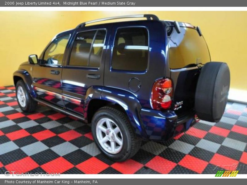 Midnight Blue Pearl / Medium Slate Gray 2006 Jeep Liberty Limited 4x4