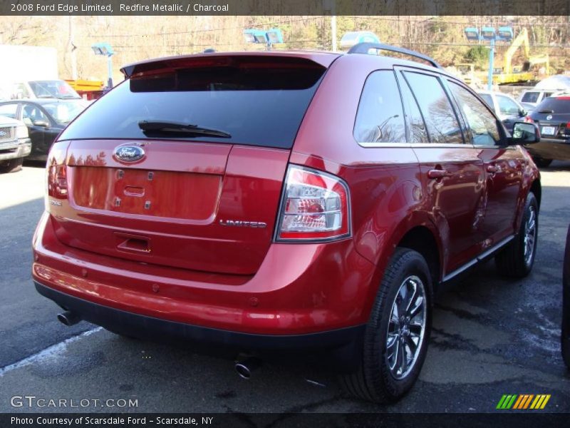 Redfire Metallic / Charcoal 2008 Ford Edge Limited