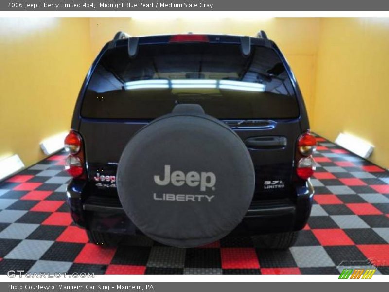 Midnight Blue Pearl / Medium Slate Gray 2006 Jeep Liberty Limited 4x4