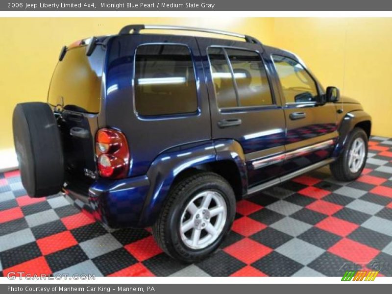 Midnight Blue Pearl / Medium Slate Gray 2006 Jeep Liberty Limited 4x4