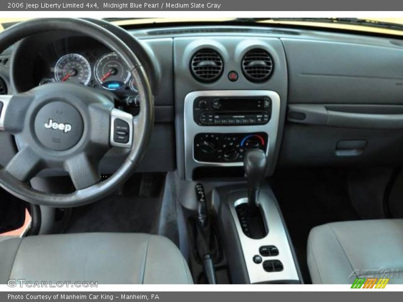 Midnight Blue Pearl / Medium Slate Gray 2006 Jeep Liberty Limited 4x4