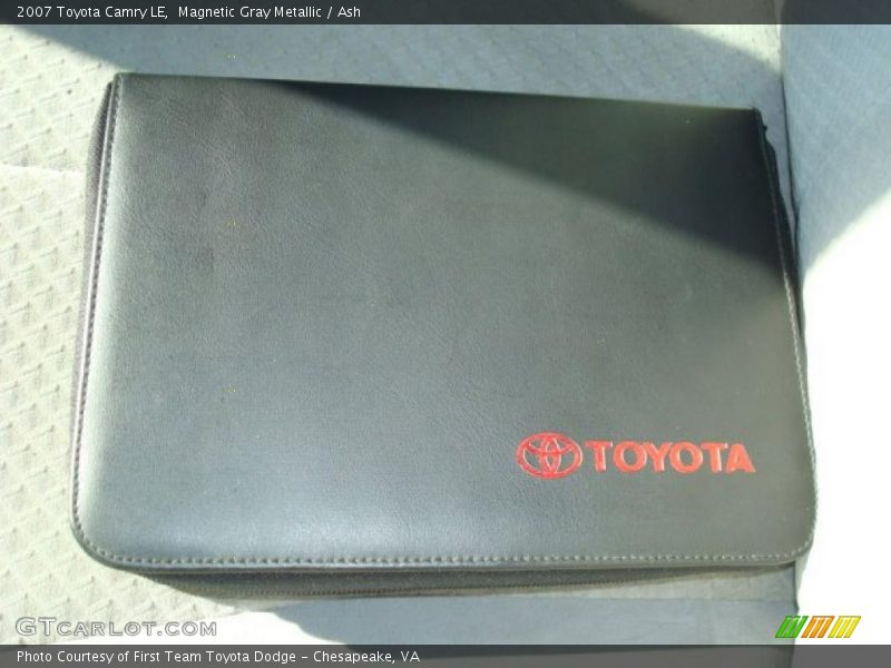 Magnetic Gray Metallic / Ash 2007 Toyota Camry LE