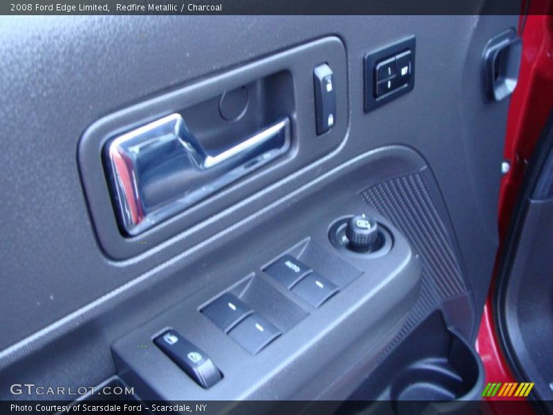 Redfire Metallic / Charcoal 2008 Ford Edge Limited
