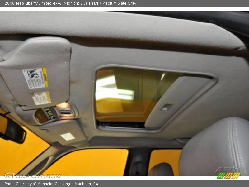 Midnight Blue Pearl / Medium Slate Gray 2006 Jeep Liberty Limited 4x4