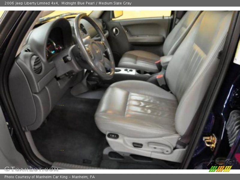 Midnight Blue Pearl / Medium Slate Gray 2006 Jeep Liberty Limited 4x4