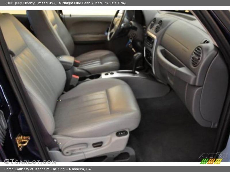 Midnight Blue Pearl / Medium Slate Gray 2006 Jeep Liberty Limited 4x4
