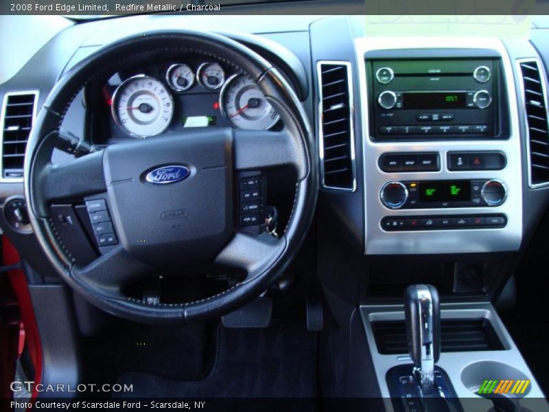Redfire Metallic / Charcoal 2008 Ford Edge Limited