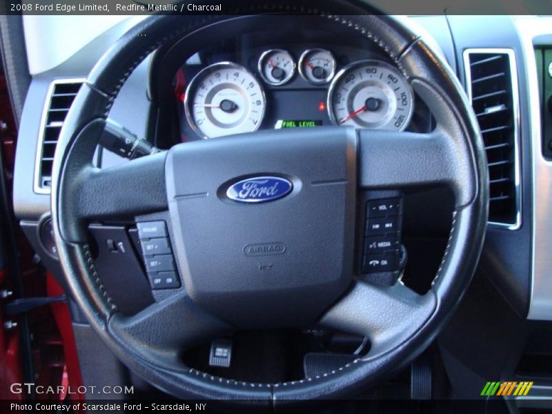 Redfire Metallic / Charcoal 2008 Ford Edge Limited